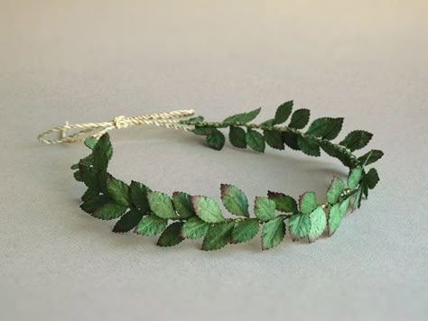 Green Rustic Wedding, Leaves Crown, Mulberry Leaves, Paper Leaf, Leaf Headband, Mulberry Leaf, Leaf Crown, Leaves Headband, Paper Leaves