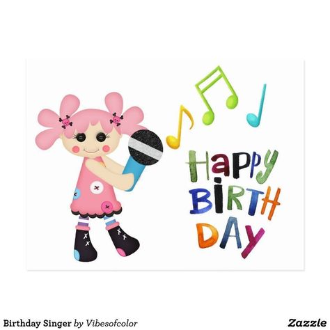 Best Birthday Songs, Happy Birthday Singer, Happy Birthday To Him, 50th Birthday Wishes, Star Baby Shower Theme, 73rd Birthday, Happy Birthday Woman, Birthday Cartoon, Birthday Wishes Cake