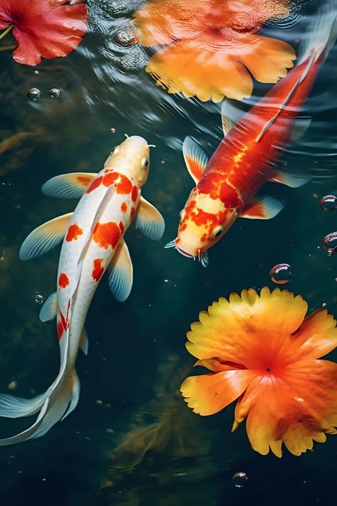 Koi Fish Photo, Koi Fish Photography, Ocean Creatures Art, Koi Fish Colors, Koi Fish Swimming, Colorful Lizards, Coy Fish, Koi Painting, Dragon Wallpaper Iphone