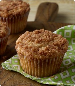 Cinnamon Raisin Muffins, Krusteaz Recipes, Cinnamon Swirl Muffins, Muffins With Streusel Topping, Honey Cornbread Muffins, Swirl Muffins, Cinnamon Crumb Cake, Crumb Cake Muffins, Raisin Muffins