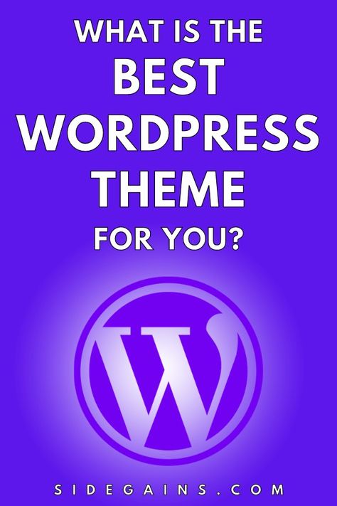 If you ask anybody what the best WordPress theme is, you'll possibly get a subjective opinion. In this post I emphasize looking at your personal requirements before choosing a theme. This way you'll be sure to get the right WordPress theme for what you need. Find out more about choosing the best WordPress them for you at SideGains.com Wordpress Cheatsheet, Technical Seo, Wordpress Landing Page, Types Of Websites, Html Website Templates, Learn Seo, Free Website Templates, Wordpress Tutorials, Blog Themes Wordpress