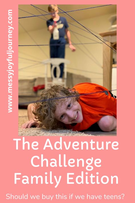 I saw the ads for The Adventure Challenge book everywhere. I finally gave in and purchased one even though I was a afraid my teens would think it was cringy. Here is our experience with The Adventure Challenge Family Edition. #ad #affiliate The Adventure Challenge, Challenge For Teens, Adventure Challenge, Family Challenge, My Stomach Hurts, Family Fun Night, Parenting Inspiration, Summer Activity, I Go Crazy