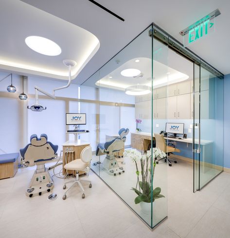 Joy Orthodontics - KOHAN Inc. Orthodontics Office, Orthodontic Office Design, Ortho Office, Orthodontic Office, Dental Office Design Interiors, Inspiring Office, Dental Design, Oak Grove, Dental Office Design