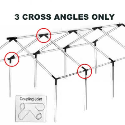 Wall Tent Frame - Canvas Frame Tent - Davis Tent Diy Tent Outdoor, Tent Frame Diy, Diy Wood Tent Frame, Canvas Tent Diy, Pvc Tent Frame, Pvc Pipe Tent, Diy Party Tent, Permanent Tent Structure, Pvc Tent