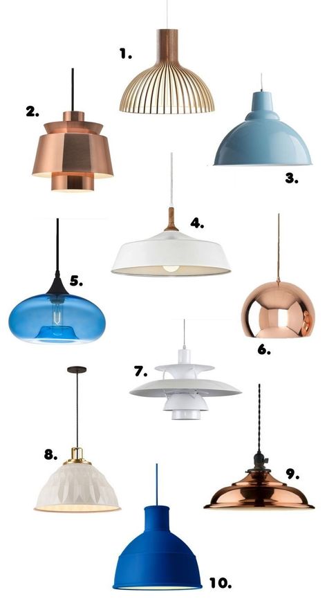 Hanging Lamp Design, Kitchen Island Lighting Modern, Restaurant Pendant Light, Modern Hanging Lights, Corner Ideas, Hanging Lighting, Interior Design Drawings, Pendant Shade, Copper Pendant Lights