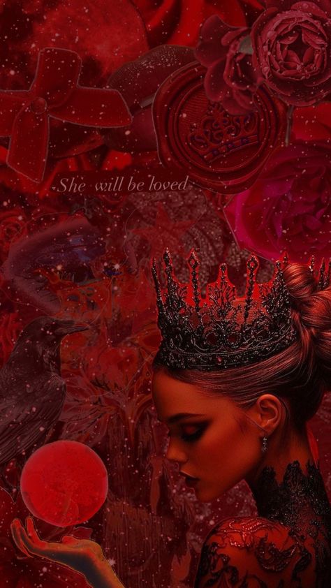 redddd ❤️❤️‍🔥❤️ #red #queen #elite #powerful #strong #aesthetic #wallpaper #collageart #viral #fyp Red Queen Aesthetic, Coolest Wallpaper, Strong Aesthetic, Queen Royal, Biker Photography, Crown Aesthetic, Queen Aesthetic, Red Crown, Wedding 2025