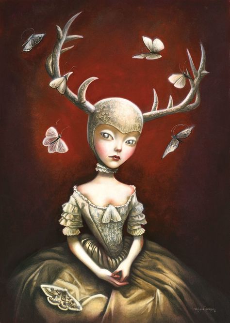 "Eugenia" by Benjamin Lacombe Benjamin Lacombe, Nurse Art, The Rocky Horror Picture Show, Big Eyes Art, Fairytale Illustration, Spirited Art, Pop Surrealism, Whimsical Illustration, Private Room