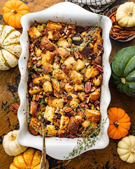 Sourdough Stuffing Recipes, Sourdough Stuffing Recipe, Sourdough Stuffing, Best Stuffing Recipe, Thanksgiving Stuffing Recipes, Herb Roasted Turkey, Homemade Stuffing, Stuffing Recipes For Thanksgiving, Thanksgiving Stuffing