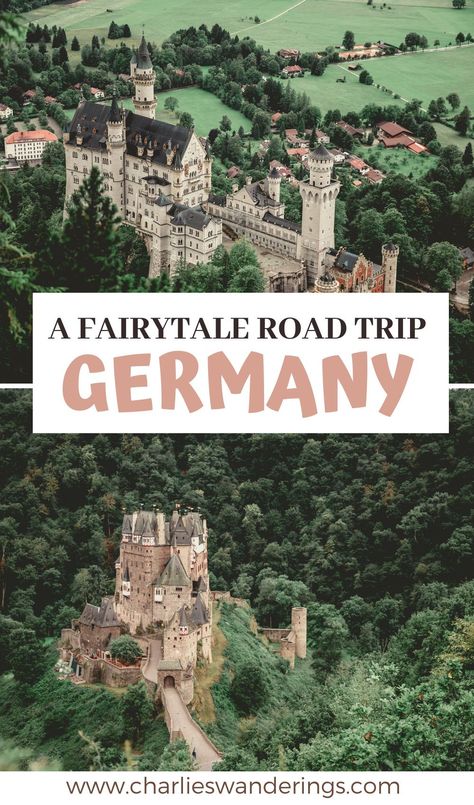 Plan the perfect fairytale road trip through Germany!  Germany travel, Germany road trip, Germany castles, Germany aesthetic, Germany photography, castles of the world, most beautiful castles, fairytale road trip, romantic road Germany, romantic road travel #germany 2 Week Road Trip, Romantic Road Germany, Visit Slovenia, Germany Trip, Germany Vacation, European Road Trip, Romantic Road, Germany Photography, Perfect Road Trip