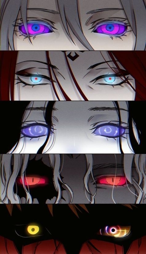 How To Draw Anime Eyes, Demon Eyes, Eyes Artwork, Evil Anime, Anime Eye Drawing, Anime Eyes, 영감을 주는 캐릭터, Eye Art, Eye Drawing