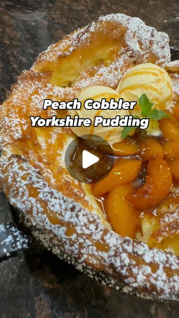 The Bléu Kitchen on Instagram: "Another Peach Cobbler Video 😂😂 This one is like if a Funnel Cake married a Beignet 🔥 & as you can see its super easy to make! My 🥷 Enjoy!!!" Funnel Cake Video, Yorkshire Pudding, Funnel Cake, Cake Videos, Peach Cobbler, Beignets, Super Easy, Cobbler, Yorkshire