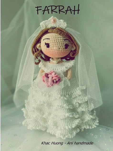 Pola Amigurumi, Bride Dolls, Vogue Knitting, Amy Poehler, Crochet Simple, Anne Shirley, Fairy Girl, The Reader, Bulky Yarn