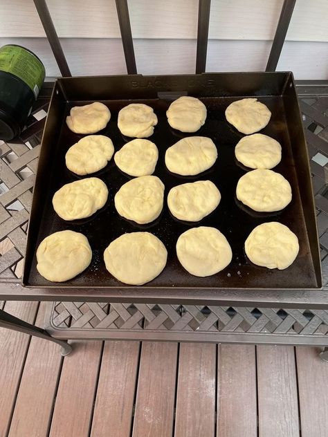 Blackstone Recipes ONLY!!! | I will never again buy English Muffins | Facebook Blackstone English Muffins, Blackstone Recipes, Blackstone Grill, Griddle Recipes, Blackstone Griddle, English Muffins, English Muffin, Cooking On The Grill, Never Again