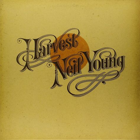 NEIL YOUNG - Harvest [Vinyl] - Amazon.com Music Guitar Gibson, Pattern Simple, Neil Young, Song One, Album Cover Art, Harvest Moon, Original Music, Geek Culture, Rock Roll