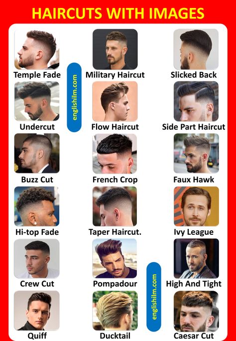 Tapered Side Part Men, Barbers Haircut For Men, Names Of Mens Hairstyles, Fade Up Haircut Men, Soccer Haircuts For Men, Hairstyles Names Mens, Different Types Of Fades For Men, Haircut For Long Face Men, Hair Cuts For Side Parts