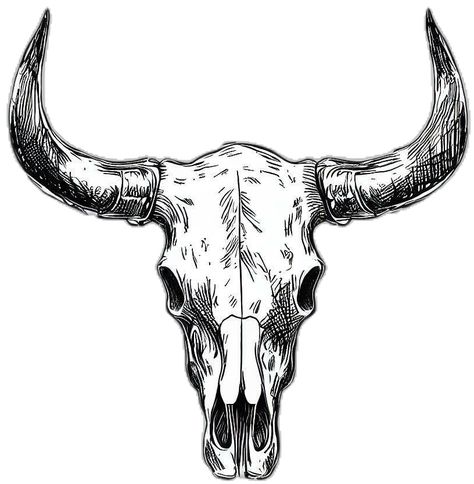 Bull Skull Drawing, Deer Skull Tattoo, Deer Skull Tattoos, Cowgirl Tattoos, Cow Skulls, Chest Tattoos, Spine Tattoo, Deer Skulls, Bull Skull