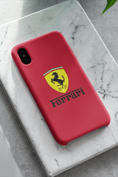 F1 Phone Case, Red Phone Case, Phone Case Simple, Ferrari Red, Ferrari F1, Scuderia Ferrari, Fancy Cars, Swag Shoes, Slim Design