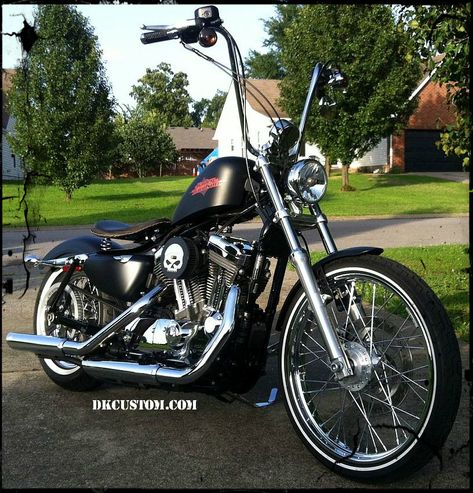 Dyna Super Glide Sport, Harley Davidson Dyna Super Glide, Harley Davidson Engines, Sportster Chopper, Hd Sportster, Sportster Motorcycle, Motorcycle Ideas, Harley Davidson Sportster 1200, Sportster Bobber