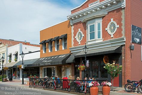 Main Street coffee shops, from Medicine Hat's Surprising Attractions - Photo Journeys Street Coffee, Medicine Hat, Battle Creek, Rudyard Kipling, Heritage Museum, Heritage Center, Beer Tasting, Coffee Culture, If Rudyard Kipling