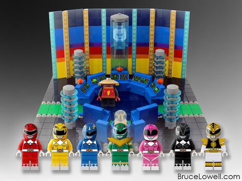 https://flic.kr/p/NQGNH8 | Mighty Morphin Power Rangers LEGO Ideas Project | I’ve loved the concept of LEGO Ideas from its inception and have been impressed by every set released.  I’ve been waiting for the right idea and the right time to try my hand at a project.  As a lifelong LEGO builder (and Power Rangers fan!), and now the proud father of two Power Rangers fans, this set seemed like a no-brainer.  Please help me make LEGO Power Rangers a reality; if not for me and my sons, than for ev... Star Wars Lightsaber Toy, Ryan Toys, Abc Party, Power Rangers Toys, Rita Repulsa, Tommy Oliver, Go Go Power Rangers, Lego Minifigs, Lego Builder