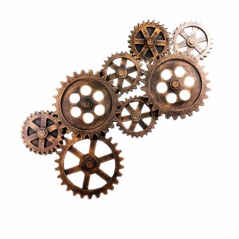 PRICES MAY VARY. ZQYR Wooden Industrial Steampunk Style Gear Wheel Wall Decoration,Vintage Gear Wheel Art Craft Wall Decor for Home/bar/Office Hotel/Cafe/resturant,Hexagon Features:1. Vintage steampunk style gear wheel is a simple way to bring more Industrial feel for your space.2. Fits well into your home style for your DIY project it is best item to Show your style.3. Use in Indoor Walls or hallway. It will instantly become the most unique piece in your home.4. Anyone that appreciates industri Steampunk Mixed Media Art, Craft Wall Decor, Steampunk Mixed Media, Steampunk Wall, Americana Art, Gear Wheels, Industrial Steampunk, Craft Wall, Gear Art