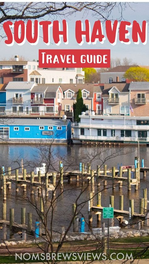 There are many small harbor towns along Lake Michigan that offer sun and sand. What makes South Haven worth visiting above the rest? For us, it's South Haven's local charm, expansive beaches, nearby parks, friendly people, and unique dining. -- south haven Michigan | south haven Michigan things to do | south haven Michigan bachelorette party | south haven Michigan restaurants | south haven Michigan with kids | south haven mi | south haven Michigan beach | south haven Michigan fall | south haven Michigan Bachelorette Party, Michigan Day Trips, Michigan Restaurants, Michigan Beach Towns, Michigan Summer Vacation, South Haven Michigan, Michigan Fall, South Haven Mi, Kid Friendly Vacations