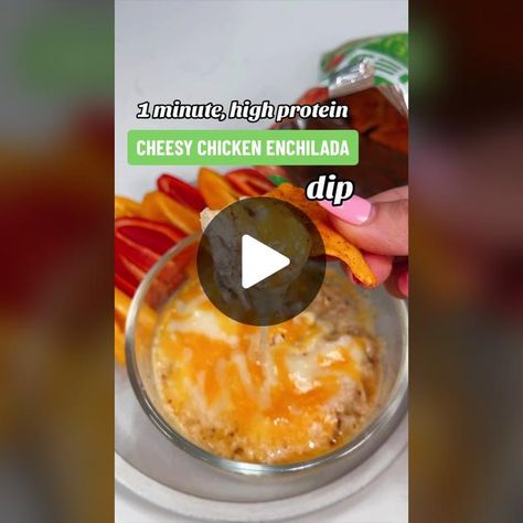 TikTok · MaKayla | Food + Fitness💪🏼🍕 Makayla Food, Protein Lunches, Enchilada Dip, Chicken Enchilada Dip, Turkey Meals, Makayla Thomas, Ww Snacks, Cheesy Enchiladas, Fit Foods