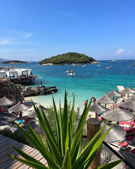 Wow just Wow! The popular Ksamil beach is the peak of the calm southern Albanian Riviera in a cozy bay. It is located on the territory of the same name small town near Saranda, washed by the lonian Sea 🏖️☀️ credit to @ksamil_albania 📍 #ksamilislands #european #maldives #ksamilbeach #piece #maldivesislands #ksamil_albania #visitalbania #albania #albania #myalbania #fpv #art #tbt #beauty #nature #beautifuldestinations #beautifulbalkans #mysecretalbania #drone #footage #fpvdrone #reels #sea... Albanian Riviera, Ksamil Albania, Visit Albania, Maldives Island, Drone Footage, Space Place, Beauty Nature, The Calm, Summer Feeling