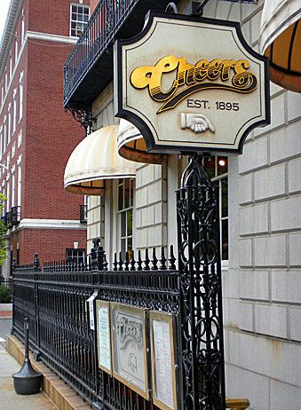 Cheers Bar... Boston Massachusetts... you have to go down the stairs to enter... Cheers Bar, Boston Vacation, Boston Travel, East Coast Travel, New England States, Boston Strong, Of Montreal, Boston Massachusetts, Oh The Places Youll Go