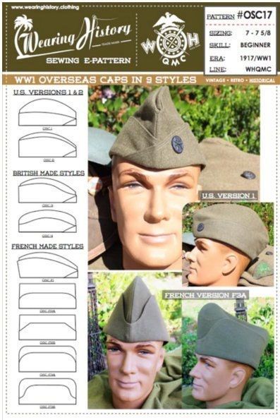 Trench Warfare, Mercury Glass Christmas Ornaments, How To Make Skirt, Military Uniforms, Sewing Book, Patterned Sheets, New Line, Sewing For Beginners, Hat Making