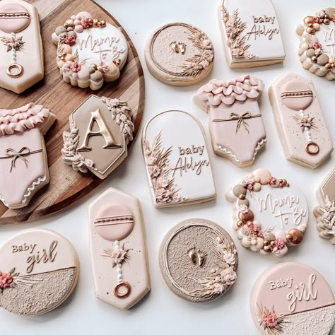 Bess Boname (@urban__sugar) | Instagram Something In The Water, Who Run The World, Cookie Decorating Party, Baby Shower Treats, Baby Shower Theme Decorations, Sweet Baby Girl, Sprinkle Baby Shower, Baby Shower Desserts