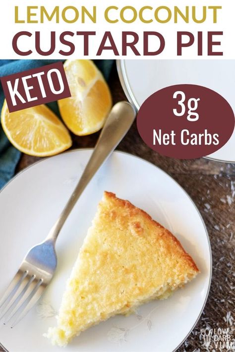 Canned Coconut Milk Recipes Desserts, Crustless Pie, Keto Pies, Coconut Bar, Dessert Restaurant, Easy Custard, Dessert Mousse, Coconut Custard Pie, Desserts Keto