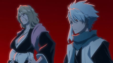 Toshiro Hitsugaya Tybw, Rangiku Matsumoto, Bleach Tybw, Toshiro Hitsugaya, Make A Gif, Banner Gif, Make A Video, 2 On, Manga Anime