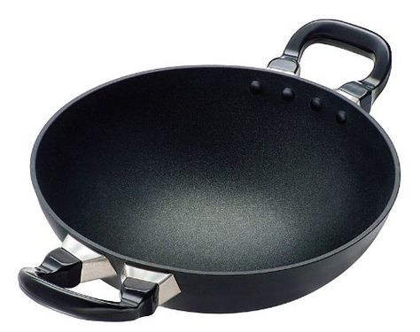 Hawkins Non-Stick Deep-Fry Pan (Kadhai), 22cm Prestige Pressure Cooker, Western Breakfast, Instant Oats, Deep Frying Pan, Deep Fry, Kitchen Organisation, Fry Pan, Cool Kitchen Gadgets, Non Stick