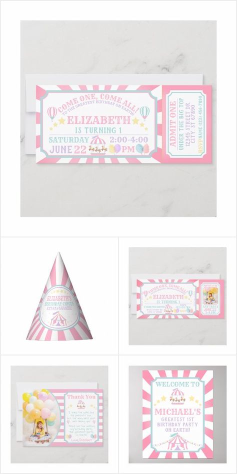 Tent Background, Modern Circus, Pastel Circus, Carnival Ticket, Pink Circus, Pastel Pink And Purple, Carnival Tickets, Under The Big Top, Circus Design