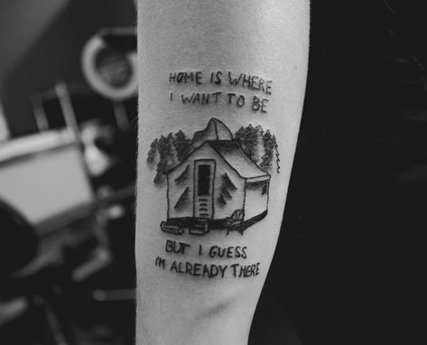 Talking Heads Tattoo, The Talking Heads, Outdoor Tattoo, Florida Artist, Music Tattoos, Head Tattoos, Talking Heads, Nature Tattoos, Flash Art