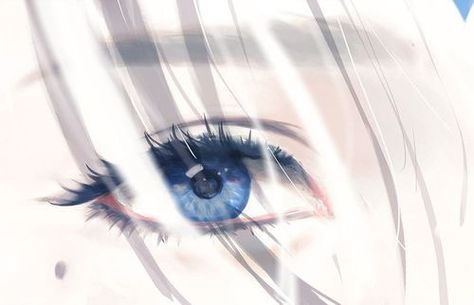 طابع بريدي, Bright Blue Eyes, Aesthetic Eyes, Anime Eye Drawing, Anime Eyes, Eye Art, Eye Drawing, Girl Drawing, 그림 그리기