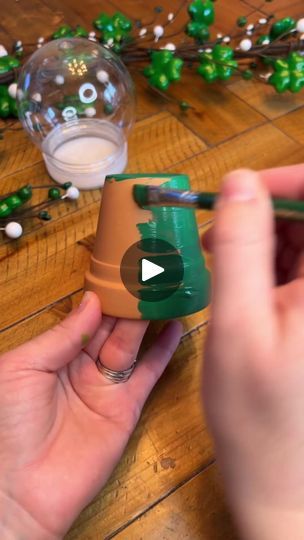 Dollar Tree St Patricks Day Diy, Saint Patrick Crafts, Stpatricksday Crafts, Diy St Patrick's Day Crafts, Diy St Patricks Day Decor, Gumball Machine Craft, St. Patrick's Day Diy, Diy With Kids, Diy Candle Sticks