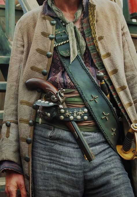 Forth! And fear no darkness! — Jack Rackham + wardrobe a k a : Jack Rackham is a... Jack Rackham, Jesper Fahey, Pirate Outfit, Pirate Fashion, Runway Model, Black Sails, Pirate Life, Medieval Clothing, Pirate Costume