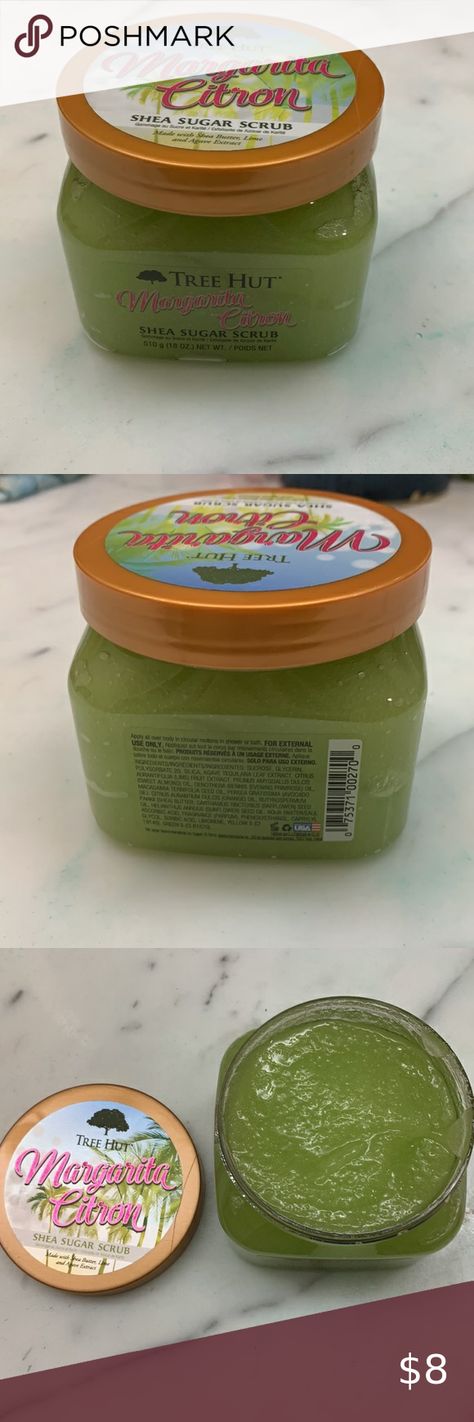 Margarita Citron Tree Hut Scrub New! Tree Hut Scrub, Tree Hut, Sugar Scrub, Scrubs