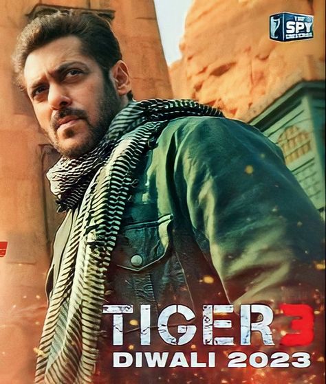 Tiger 3 Salman Khan, Salman Khan Photo, Yash Raj Films, Sanjay Dutt, Portraits Art, Animal Portraits Art, Animal Portraits, Number 9, Salman Khan