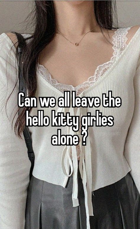 Hello Kitty Whisper, Hello Kitty Quotes, My Diary, Relatable Whispers, One Piece Images, Silly Images, Online Diary, Cat Quotes, Girl Blog