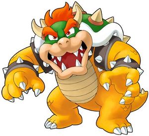 Bowser front King Bowser, Golf Artwork, Hercules Disney, King Koopa, Giant Bomb, Mario Games, Gaming Tattoo, Nintendo Characters, Paper Mario