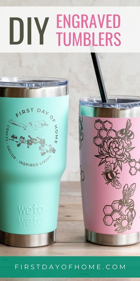 How to Laser Engrave Tumblers Lazer Engraver Ideas Acrylic, Pen Engraving Ideas, Engraver Pen Ideas Diy, Xtool Projects Ideas, Diy Laser Engraver Projects, Laser Engraving Ideas To Sell, Things To Engrave, Laser Projects Ideas, Laser Engraving Ideas Projects