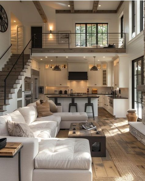 Loft Vibes, Loft House Design, Dream Life House, House Floor Design, Texas House, Modern Ideas, Loft House, Future Apartment, Dream House Rooms