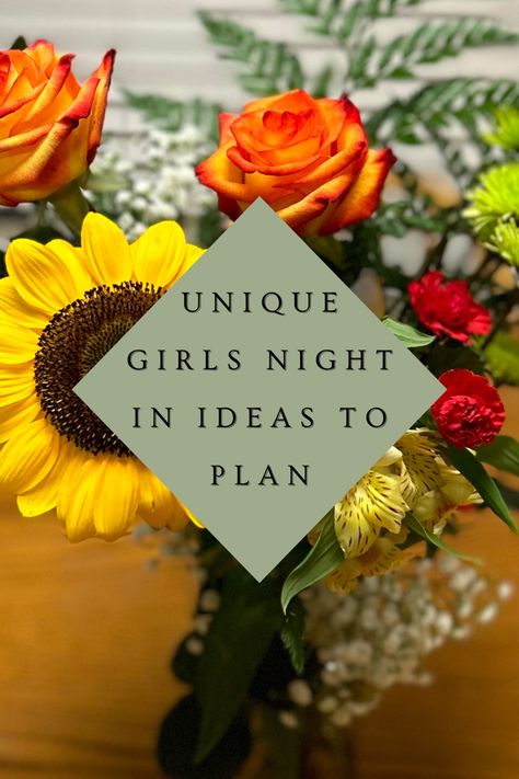 September Girls Night Theme, Moms Get Together Ideas, Party Ideas For Ladies Night, Girlfriend Get Together Ideas, Fall Themed Ladies Night, Neighborhood Ladies Night Ideas, Ladies Night Activities At Home, Easy Ladies Night Crafts, Ladies Event Ideas For Women