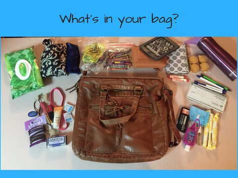 Mom's Magic Bag of Tricks {What's in Your Purse?} Mom Purse, Mom Purses, Laundry List, Mom Bag, Magic Bag, Whats In Your Purse, Mom Bags, Organized Mom, Emergency Kit