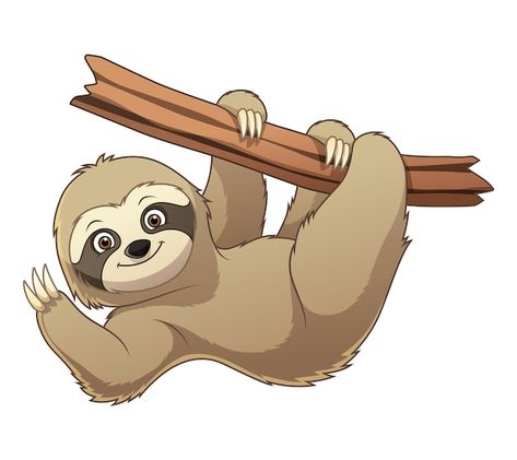 Ilustración animal de dibujos animados d... | Premium Vector #Freepik #vector #safari #zoo #animales-selva #perezoso Sloth Cartoon, Animal Vector, Deco Jungle, Cake Decorating Designs, Cartoon Pics, Animal Illustration, Transparent Png, Sewing Ideas, Cartoon Animals