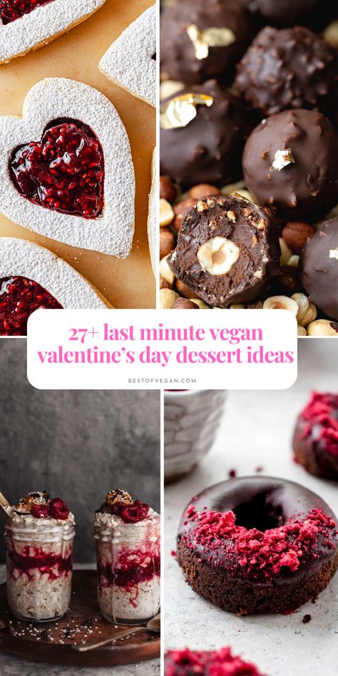 Tired of the same old heart-shaped candies and chocolate boxes? We’ve got your back with 27+ creative and scrumptious vegan Valentine’s Day dessert ideas 🌱😍. You won’t believe how good these treats are! Get the recipes now and make this Valentine's Day the most memorable one yet! 🎀💕 Vegan Valentines Day Desserts, Vegan Valentines Day, Apple Rose Tart, Homemade Chocolate Candy, Mini Apple Pies, Chocolate Boxes, Valentine Desserts, Chocolate Lava Cake, Chocolate Mug Cakes