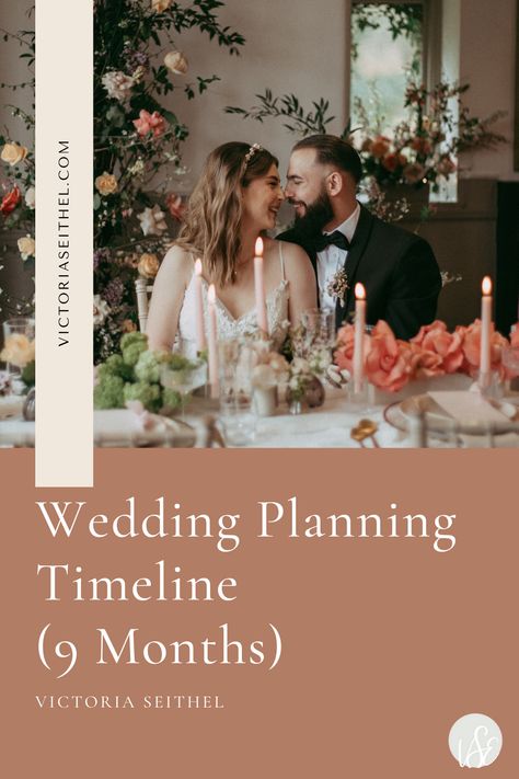 What if you are having a shorter engagement, or you want to take advantage of ‘last minute’ availability deals for 2023? Here's a timeline for you for a 9 month engagement! Quick Engagement Timeline, 9 Months Wedding Timeline, How To Plan A Wedding In 9 Months, Plan A Wedding In 9 Months, 9 Month Engagement Timeline, Wedding Planning Timeline 9 Months, Best Months To Get Married, Short Engagement Timeline, 8 Month Wedding Planning Timeline